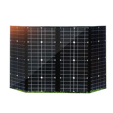AIZYR 300W 18V Monocrystalline Foldable Solar Panel - Portable olar Power Charger with 5V USB Port for Camping/Boat/RV/Travel/Home Working