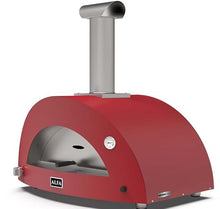 Alfa Moderno 3 Pizze Natural Gas Pizza Oven - Antique Red - FXMD-3P-MROR-U
