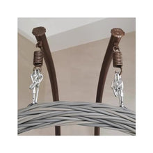 Xilin-872 Home Rattan Chairs- Hanging Chair Family Balcony Rocking Chair Double Person Hanging Basket Indoor Swing Hammock Chair Leisure Chair Patio Lounge Chair