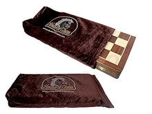 House of Chess Rio Staunton Acacia Wood Chess Set 21" Bronze