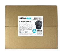 PRYME® PRYMEMAX™ BTH-600-MAX Wireless Speaker Microphone for 2-Way Radios with Bluetooth - 10-Pack