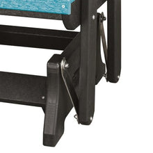 American Furniture Classics OS Home and Office 515ARB Single Glider, One Size, Aruba Blue/Black