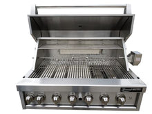 Barbeques Galore Grand Turbo 40-inch 6-Burner Built-in BBQ Gas Grill - Natural Gas