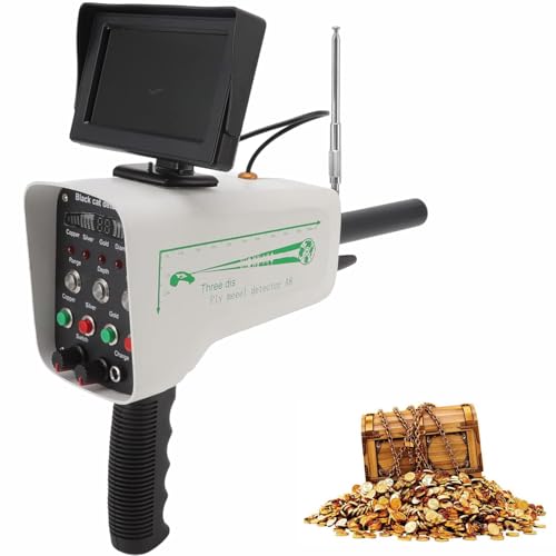 Handheld Metal Detector 1000M Range 30M Depth Gold Finder with Display