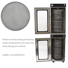 HQHAOTWU 40 Layers Stainless Steel Rotary Food Dehydrator Machine