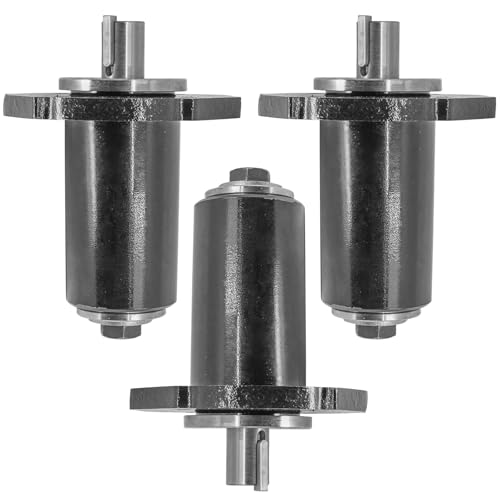 SamLng Universal Mower Deck Center Spindle, 3-Pack - Replacement Part #59125000, Fits Select Commercial Walk-Behind & Stand-On Mower Decks