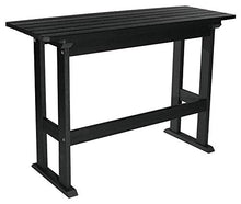 highwood Lehigh Counter Height Balcony Table, Black