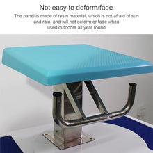 DLYZAYE Heavy Duty Pool Diving Board, Anti-Slip Pool Diving Platform with Stainless Steel Base, Swimming Starting Blocks for Personal Professional Athletes