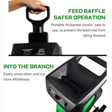HMWOKPOT Electric Garden Shredder & Wood Chipper with 50L Collection Bag, 2400W-220V Powerful Leaf Mulcher - 40mm Cutting Capacity for Lawn and Garden Use