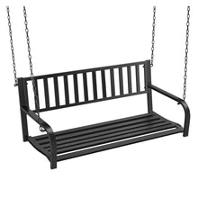FYorbitH bancas de Patio Exterior Hanging Iron Porch Swing for Outdoor Garden Courtyard Swing