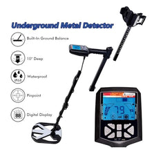 Underground Metal Detector, Metal Detector Depth Indication Numerical Value Selective Shielding Gold Detector Treasure Accurate Tarts High Accuracy Lightweight