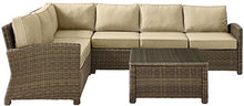 Crosley Furniture Bradenton 5-Piece Sectional Sofa Set