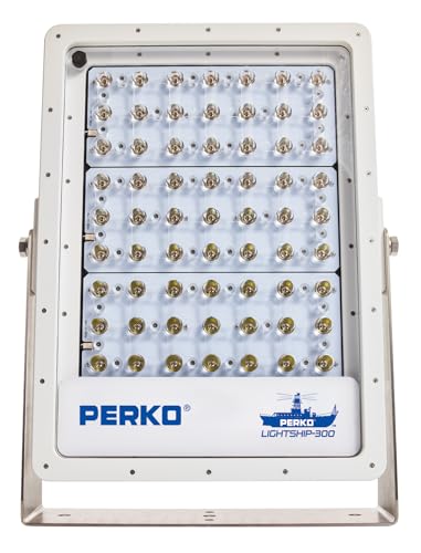 Perko Lightship 300 High Performance LED Floodlight 40,000 Lumens White