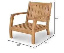 Douglas Nance Somerset Club Chair (Natural)