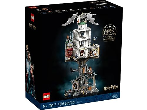 LEGO Harry Potter Gringotts Wizard Bench Collector's Edition Multicolor