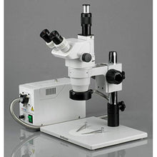 AmScope Digital Trinocular Stereo Zoom Microscope with 5MP Camera White