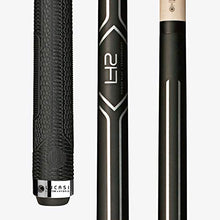 LUCASI LHC14 Pool Cue Stick Matte Black Metallic Silver Uni-loc Kamui Soft