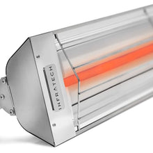 Infratech W-2024 SS Stainless Steel 39” Long Single Element Fixture Electric Patio Heater 2000 Watt, 240 Volt, Stainless Steel Finish