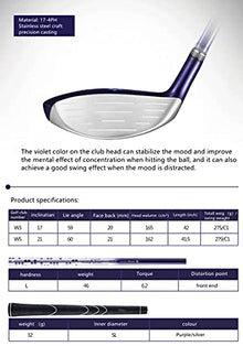AOCOCO Ladies Beginner Golf Clubs Full Carbon Set