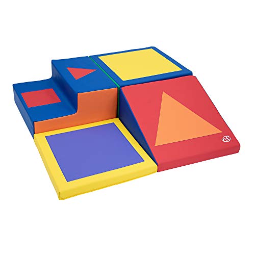Children's Factory Shape and Play Climber 4-Piece Set Primary