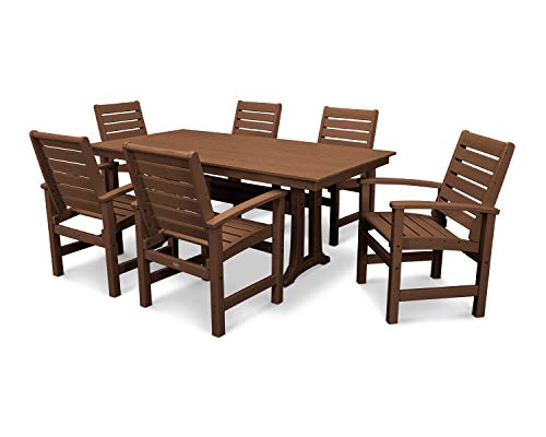 Polywood Signature Dining Set Teak