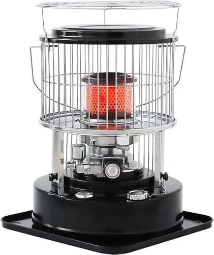2-in-1 Portable Camping Stove & Tent Heater, 2600W Dual-Power Kerosene Cooker for Outdoor Camping, Ice Fishing, Patio Use, Non-Electric Outdoor Heating Solution