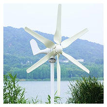Wind Generator Windmill Generator for Hybrid Solar Wind Power Generation System Combine with Hybrid Charge Controller for Marine, RV, Home, Windmill Generator Suit (Wind Solar Hybrid Co 5 Blades)