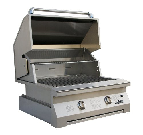 Solaire 30-Inch InfraVection Natural Gas Built-In Grill, Stainless Steel