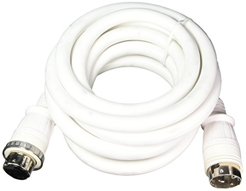 Hubbell Wiring Systems HBL61CM42W Twist-Lock Shore Power Cable Set 6 AWG 50 Amps 25' White