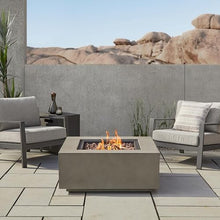 Lakeview Elysian 36-Inch Square Propane Gas Fire Table - Mist Gray - SC-C9812LP-MGRY