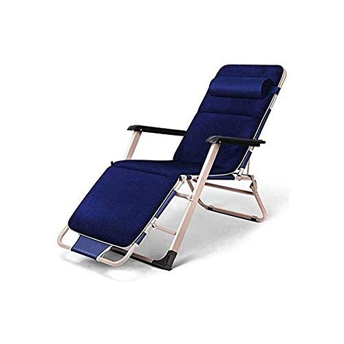 IIPOSAQQ Zero Chair Outdoor Folding Adjustable Lounge Chair Chaise 250LBS Weight Capacity Recliner Chairs for Patio Pool Beach Lawn Deck Yard