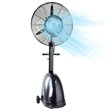 OREKPOT Industrial Misting Fan with 3 Wind Modes and 90-Degree Oscillation for Outdoor Cooling in Patio, Garden, and Backyard,71cm/28in
