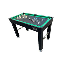 KICK Hexad 48″ 6-in-1 Multi Game Table Black