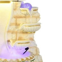 GLigeT Outdoor Water Fountain Garden Aquarium, Living Room Circulation Water Waterfall Fountain, Creative Home Large Floor Decoration Landscape Outdoor Fountain (Size : L)