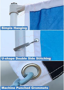 REMYSAOS 5-16ft Telescopic Custom Feather Flag Pole Kit, Advertising Flags for Outside with Stand, Heavy Duty Aluminum Banner Poles for Commercial Sign(10pack)