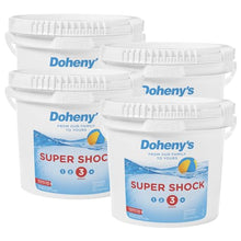 Doheny's Super Pool Shock Pro-Grade Chlorine 68% Cal-Hypo Granular 100lb