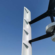 NINILADY 600W Vertical Wind Power Turbine Axis 12v 24v 48v Wind Generator with MPPT Controller for Homeuse Free Energy (48V with Free Controller)