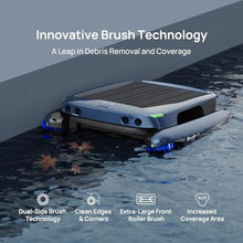 Beatbot iSkim Ultra Solar-Powered Auto Pool Skimmer 24/7 Cleaning, Built-in Water Clarification, Smart App & Voice Control, Dual Charging, Precision Edge & Corner Cleanup, Deep Blue