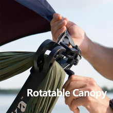 anymaka Set Up in 3 Seconds Adjustable Portable Aluminum Alloy Hammock Stand for Outside with Chair Mode & Lounge Mode up to 105'' (Full Pack Forest Green)