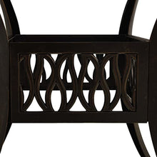 vidaXL 5 Piece Bistro Set Cast Aluminum Bronze