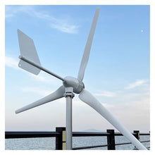 JCKJEDAT 5KW 6KW Wind Turbine Generator Power Kit Horizontal Wind Turbine Windmill for Solar Hybrid System Industrial Energy(Wind Turbine Only,96V_6000W)