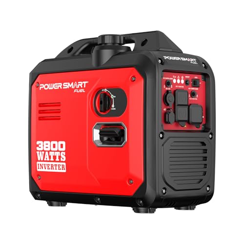 PowerSmart 3800 Watt Portable Inverter Generator for Home Use