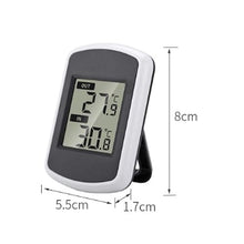 ASWRTYJO ABS Indoor Outdoor Thermometer Electronic Household Digital Display