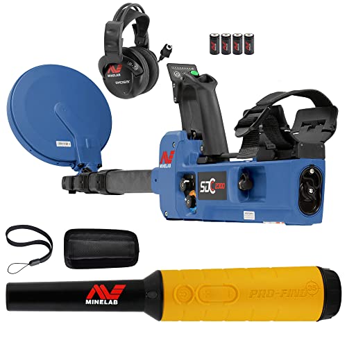 Minelab SDC 2300 All Terrain Gold Metal Detector with Minelab Pro Find 35 Pinpointer