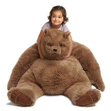 Manhattan Toy Kodiak Bear Jumbo 40" Plush Stuffed Animal Brown