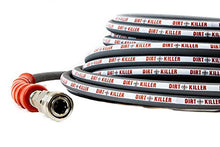 100 FT Grey Non Marking Pressure Washer Hose - Double Wire - 6000 PSI - Stainless Steel Quick Disconnects - Bend Restrictors