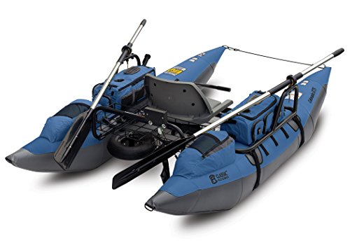 Classic Accessories Colorado XTS Pontoon Boat with Swivel Seat Slate Blue/Grey