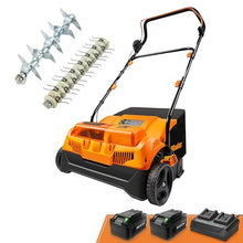 LawnMaster 48V MAX 16-inch Brushless Dethatcher and Scarifier, CLGVB4816
