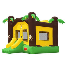 Inflatable HQ Commercial Jungle Bounce House 100% PVC with Blower