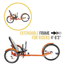 MOBO Triton Pro Adult Tricycle Orange